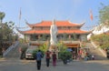 Vinh Nghiem pagoda temple Ho Chi Minh City Saigon Vietnam Royalty Free Stock Photo