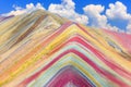 Vinicunca, Cusco Region, Peru. Royalty Free Stock Photo