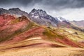 Vinicunca, Rainbow Mountain - Peru Royalty Free Stock Photo