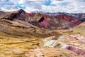 Vinicunca Rainbow Mountain in Peru