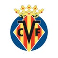 Vinnitsa, Ukraine - December 8, 2022: Football soccer. FC Villareal team club logo icon