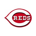 Vinnitsa, Ukraine - December 27, 2022: MLB .Cincinnati Reds sport baseball team logo