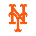 Vinnitsa, Ukraine - December 27, 2022: MLB New York mets sport baseball team logo