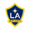 Vinnitsa, Ukraine - January 10, 2023: American football soccer LA Galaxy team logo