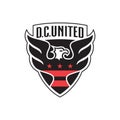 Vinnitsa, Ukraine - January 10, 2023: American football soccer MLS DC United team