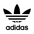 Vinnitsa, Ukraine - October 21, 2022: Adidas sport brand logo icon.