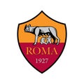 Vinnitsa, Ukraine - October 14, 2022: Italy, Serie A league soccer team Roma logo. Vector editorial illustration