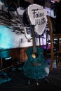 acoustic custom made Yamaha guitar ready, stage panorama of Royal Pub, Faine Misto festival, O.Torvald rock