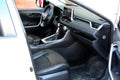 Vinnytsia, Ukraine March 06, 2024. New Toyota RAV4 driver seat. Toyota RAV4 interior. Toyota RAV4 dashboard.