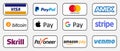 Set of different payment systems