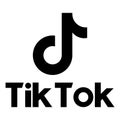 TikTok glitch icon of social media