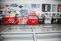 Manufacture of freezers for retail. Refrigeration equipment manufacturing.