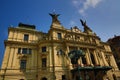 Vinohrady Theatre (Czech: Divadlo na Vinohradech) is a theatre in Vinohrady, Prague