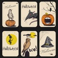 Vintag halloween card