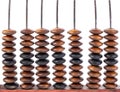 Vintage abacus close up Royalty Free Stock Photo