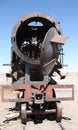 Vintage abandoned train at Train Cemetery, Bolivia Royalty Free Stock Photo