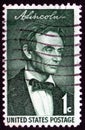 Vintage Abraham Lincoln stamp