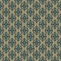 Vintage abstract and geometrical seamless pattern