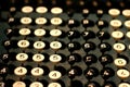 Vintage Adding Machine Keys Royalty Free Stock Photo