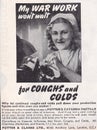 Vintage advert for Potter`s Catarrh Pastille 1940s