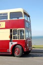 Vintage aec regent double decker bus
