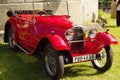 Vintage Aero sports car Royalty Free Stock Photo