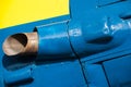 Vintage aeroplane detail Royalty Free Stock Photo