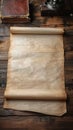 Vintage aesthetic Aged parchment paper with nostalgic charm