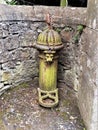 Vintage Aged Village Hand Water Pump, Crookham, Northumberland, England