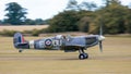Vintage aircraft, Supermarine Spitfire World War 2 fighter Royalty Free Stock Photo