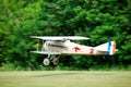 Vintage Airplane taking off