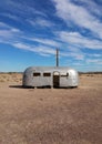 Vintage airstream trailer