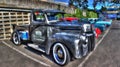 Vintage Alcatraz prison Ford pickup truck