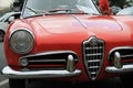 Vintage alfa romeo front end Royalty Free Stock Photo