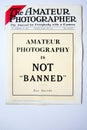 Vintage Amateur photography magazine from 1939.