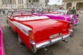 Vintage American cars near Central Park, Havana, Cuba #16