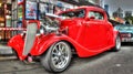 Vintage American hot rod