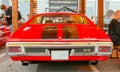 Vintage american old muscle-car Chevrolet SS 1970. Back View