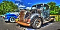 Vintage American 1930s Chevy pickup truck Royalty Free Stock Photo