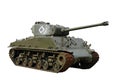 Vintage American Tank Royalty Free Stock Photo