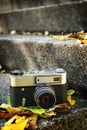 vintage analog camera Royalty Free Stock Photo