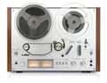 Vintage analog recorder reel to reel