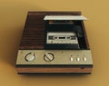 A vintage analogue answering machine from the 80\'s