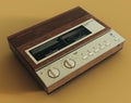 A vintage analogue answering machine from the 80\'s