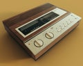 A vintage analogue answering machine from the 80\'s