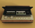 A vintage analogue answering machine from the 80\'s