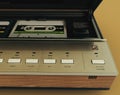 A vintage analogue answering machine from the 80\'s