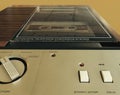 A vintage analogue answering machine from the 80\'s