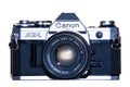 A vintage analogue film camera, Canon AE-1