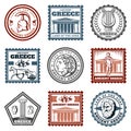 Vintage Ancient Greek Marks Set